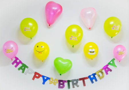 happy birthday partyの写真素材