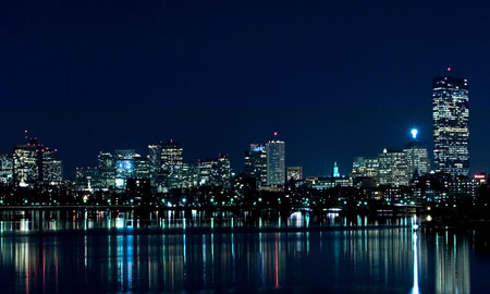 Boston Skyline 1の写真素材