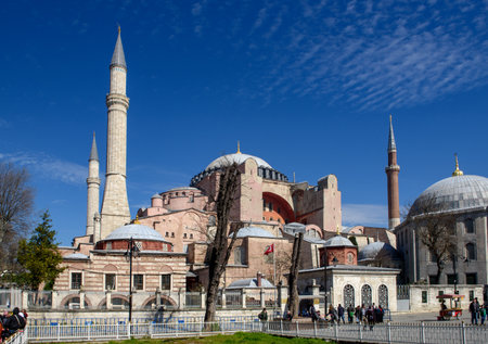Hagia Sophia. Istanbul. tourist attractions of Turkeyのeditorial素材