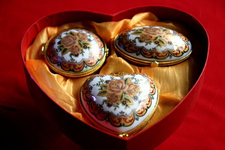 Love, beautiful, beautiful, blue, fittings containersの写真素材