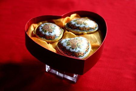 Love, beautiful, beautiful, blue, fittings containersの写真素材