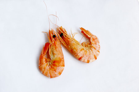 Shrimp, prawns, restaurant, restaurants,の写真素材