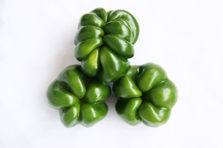 Vegetables, chili, green, roundの写真素材