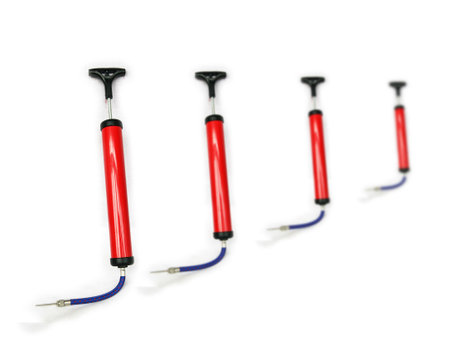 Encouragement, tube, pipe, red,の写真素材