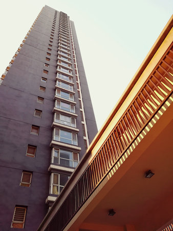 High-rise buildingのeditorial素材