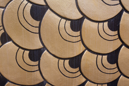 Scale Aluminium Background Texture.の写真素材