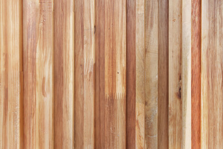 Wooden panel wall texture backgroundの写真素材