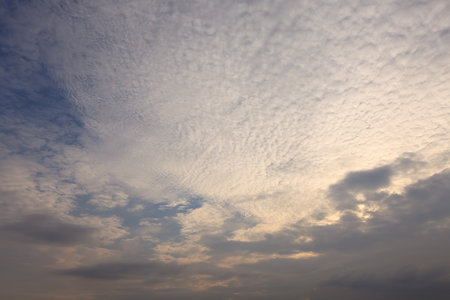 Background Texture of Clouds and Blue sky.の写真素材