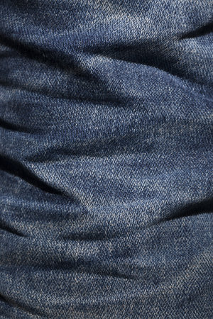 Close up - Blue Jeans Pattern background Texture.の写真素材