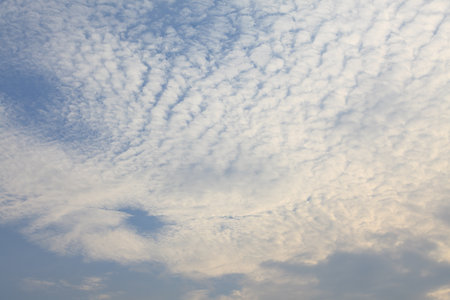 Background Texture of Clouds and Blue sky.の写真素材