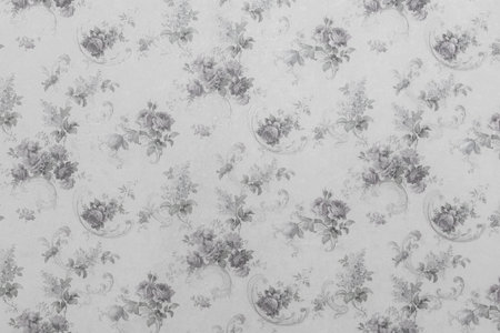 Flowers backdrop pattern on wall background texture.の写真素材