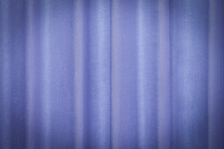 Shallow of Depth on Wave Luxury Curtain Cloth Fabric Vignette Wall Background Texture.の写真素材