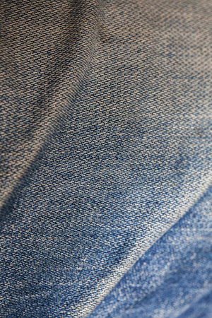 Close up - Blue Jeans Pattern background Texture.の写真素材
