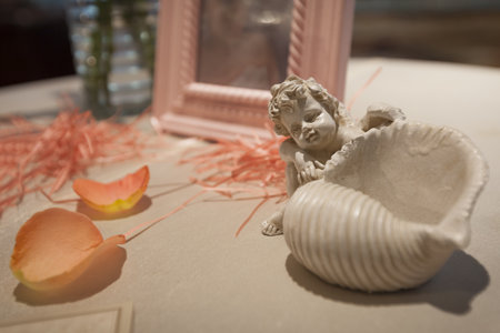 Decorations in wedding ceremony.の写真素材