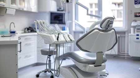 Medicine, stomatology , dental clinic office, medical equipment and instruments for dentistry.の素材