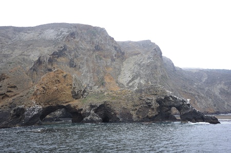 Santa Cruz Island, Californiaの写真素材