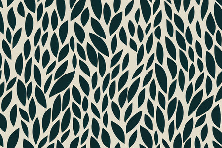 Seamless pattern. Nature macro oranament themeの素材