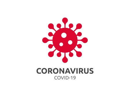 Corona Coronavirus covid-19 vector virus infection disease flu influenza pandemicのイラスト素材