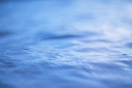 Bokeh light water background in nature silent lake