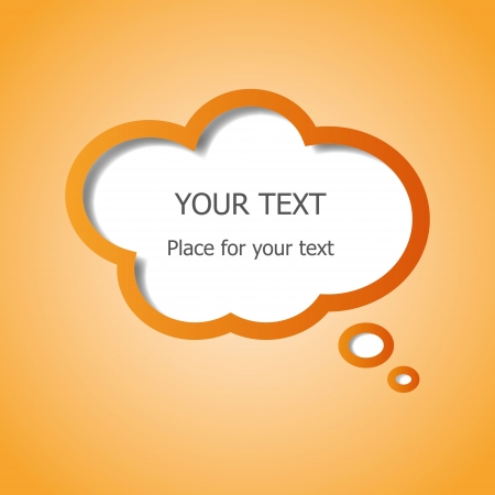 Web design speech bubbleのイラスト素材