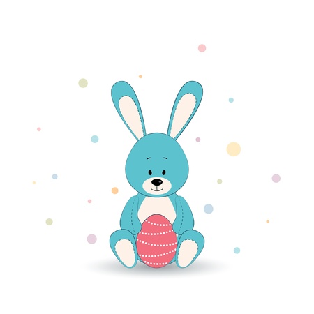 Easter cardのイラスト素材