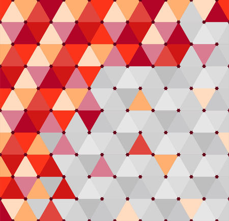 Triangle and hexagonal abstract background