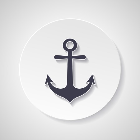 Anchor vector symbolのイラスト素材