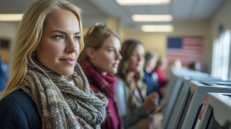 Group of Women Standing Togetherの素材