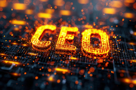 Close Up of Geo on Computer Screenの素材