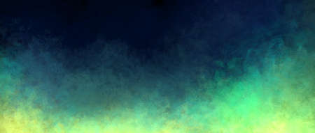 deep bright dark stylish trendy dark blue background with ombre green and yellow colors