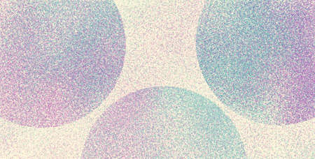 abstract light stylish grainy background with geometric shapes, circles. Abstract background for...