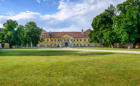 Historical building of Baroque castle Marchegg (Marchegg, AUSTRIA)のeditorial素材