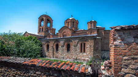 Church of the Virgin Mary, Medieval Monuments in Kosovo, Prizren, Kosovo. World Heritage Site by UNESCO.のeditorial素材