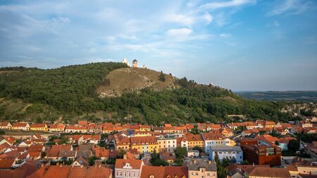 Mikulov  Holy Hill, Czech republic. South Moravia.