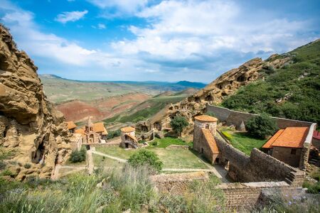 David Gareja Monastery Complex, Kakheti region of Eastern Georgiaのeditorial素材