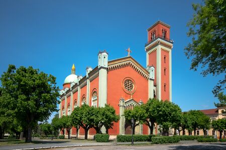 New Evangelical Church, Kezmarok, Slovakiaのeditorial素材