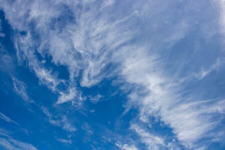 Beautiful sky and clouds on a Sunny summer day.