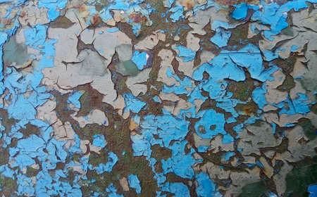 Abstract background of old peeling paint on the wall. Old paint on the wall for the background....