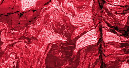 Marble of Viva Magenta color. textured background with marble pattern. natural material stone