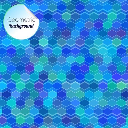 Abstract Geometric Bright Background. Web Design Vector.のイラスト素材