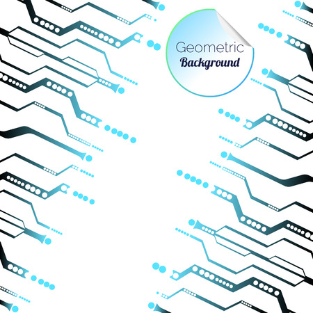 Abstract Circuit Board Background. Web Design Vector.のイラスト素材