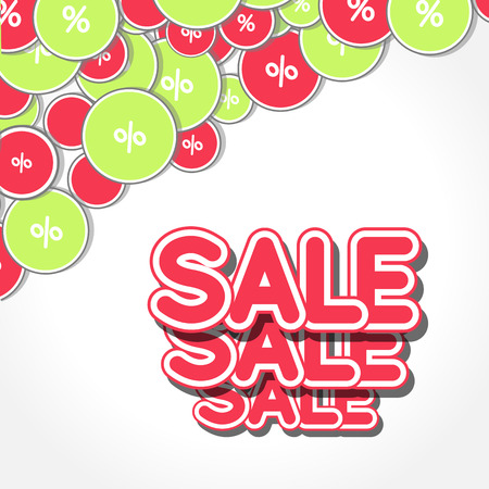 Spring Sale Design.のイラスト素材