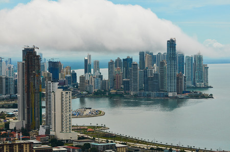 Panama city landscapeのeditorial素材