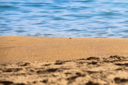 colors sand and seaの写真素材