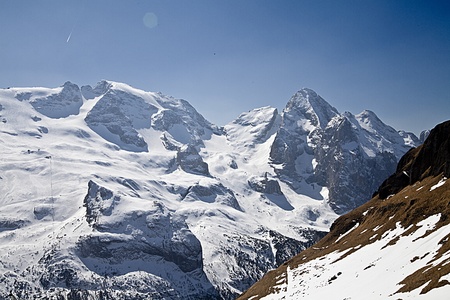 A view of Marmoladaの写真素材