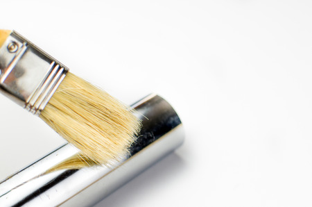 yellow brushの写真素材