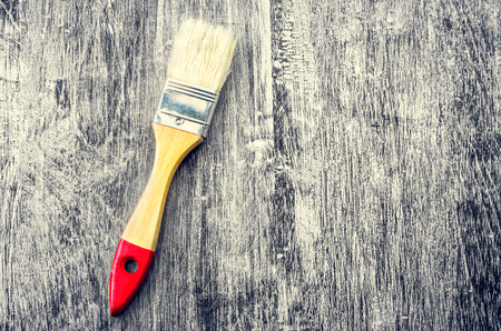 yellow brush wallpaperの写真素材