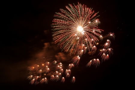 fireworksの写真素材
