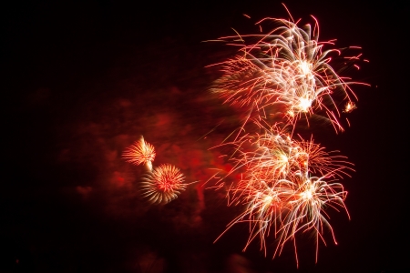 fireworksの写真素材