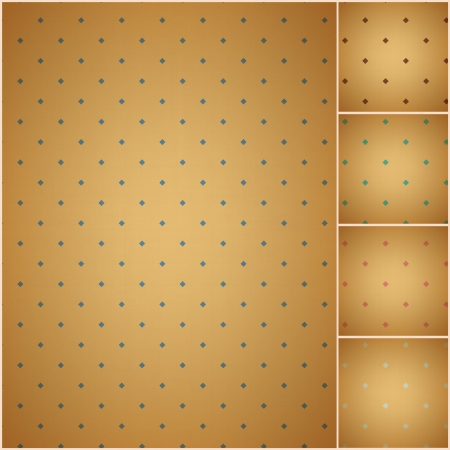 faded colorful polka dot seamless textured patternのイラスト素材